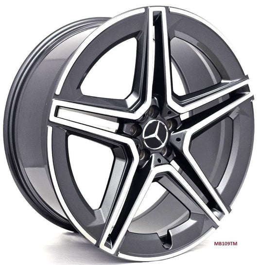 22'' wheels for Mercedes GLE53 AMG COUPE 2021 & UP (22x9.5/22x11.5") 5x112