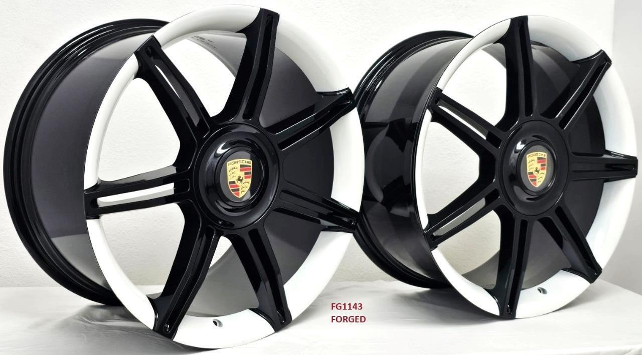 20'' FORGED wheels for PORSCHE TAYCAN 2020 & UP 20X9/11" 5X130(White lip)