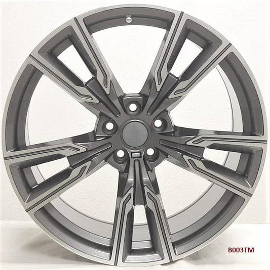20'' wheels for BMW X6 M50i 2020 & UP (20x10/20x11") 5x112