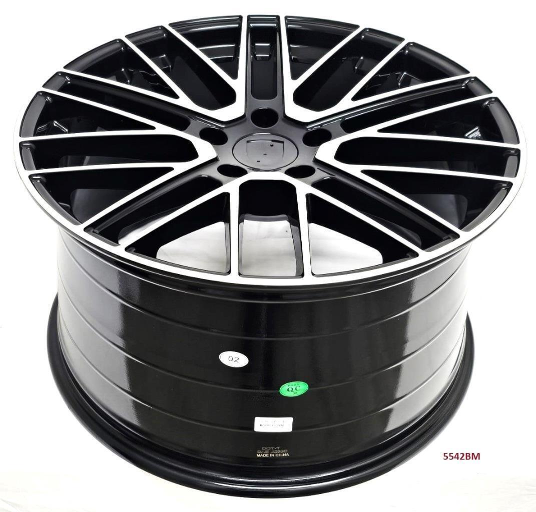21'' wheels for PORSCHE PANAMERA TURBO E HYBRID 2018 & UP 21x9.5"/21x11.5" 5x130