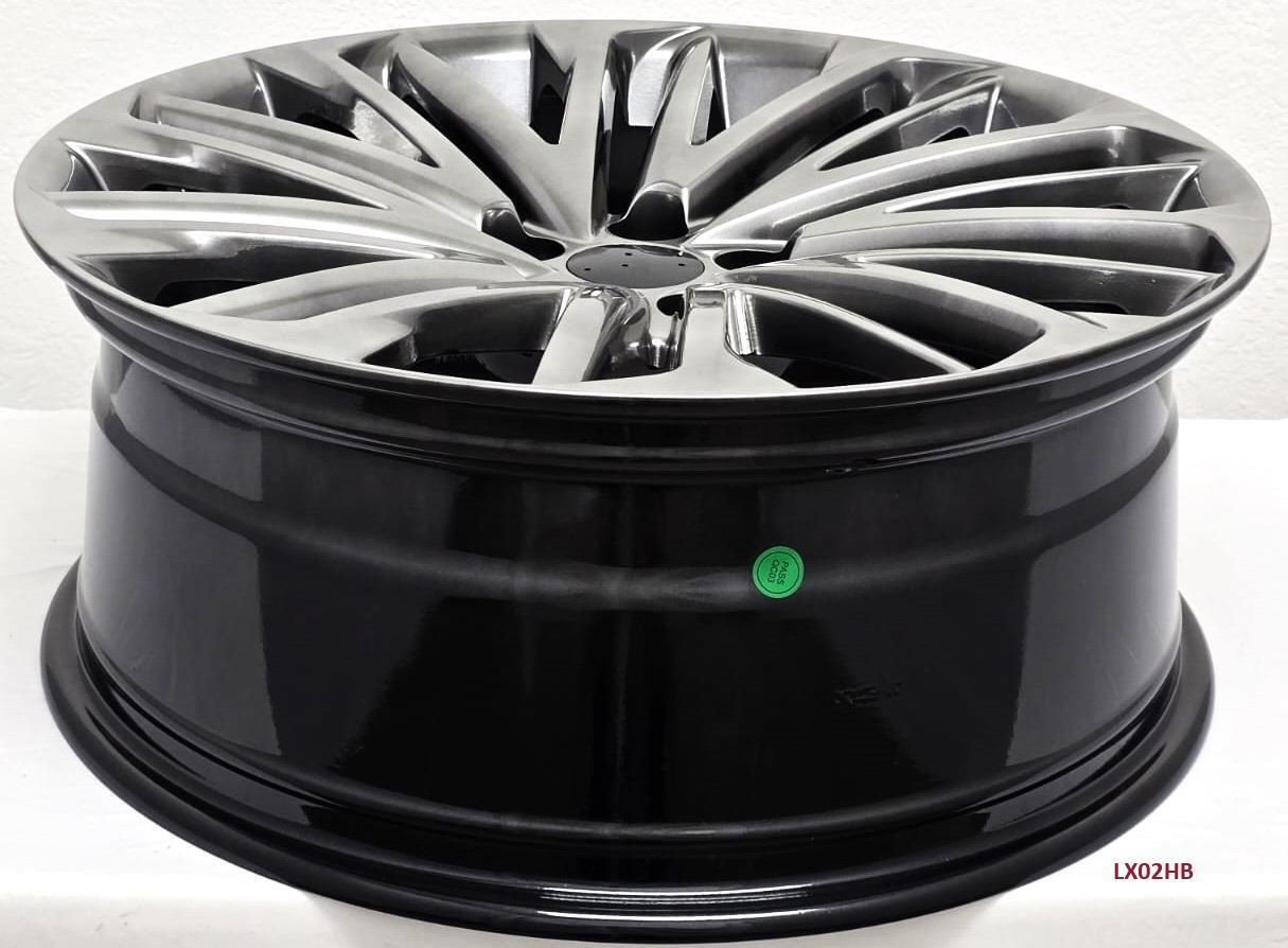 20'' wheels for LEXUS RX350L AWD 2019 & UP 5x114.3 20x8"