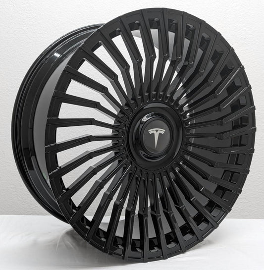 22" FORGED wheels for TESLA MODEL X LONG RANGE PLUS 2020 & UP 22x9"/22x10"