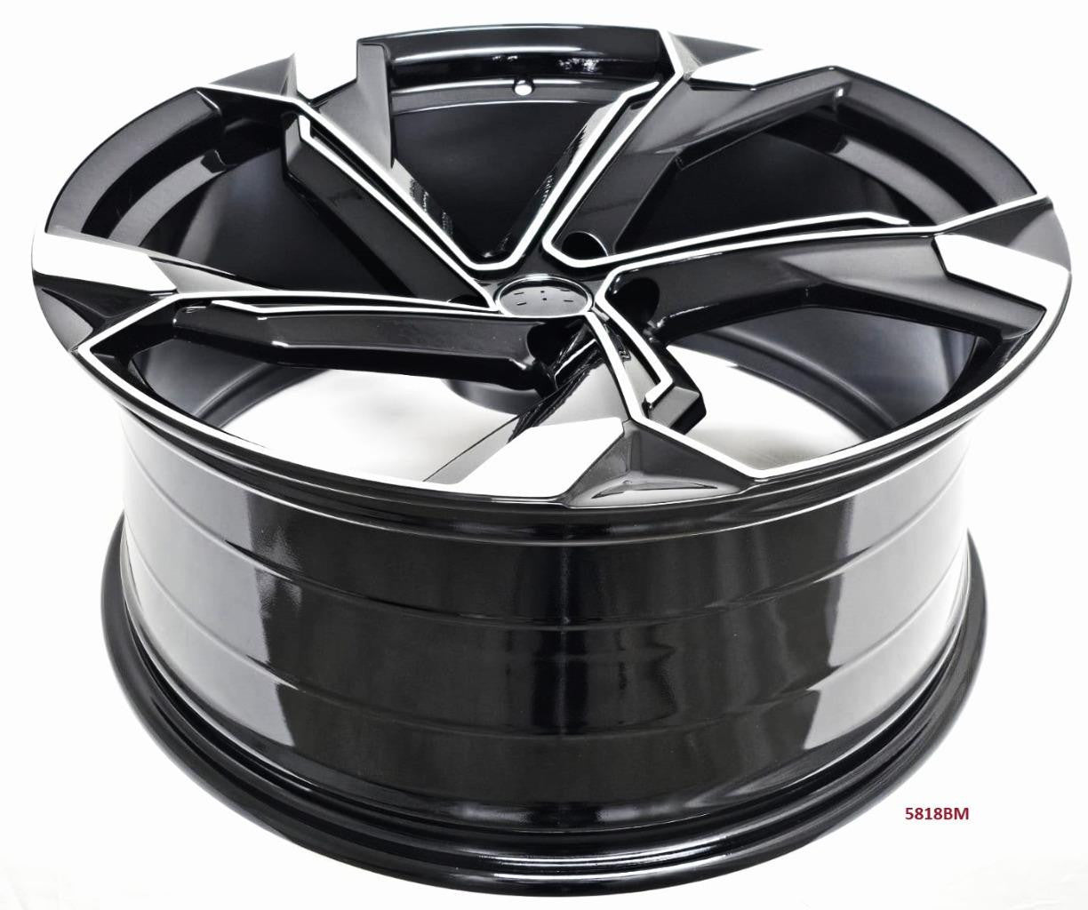 22'' wheels for AUDI SQ8 4.0 PREMIUM PLUS 2020 & UP 5x112 22x9.5 +25MM