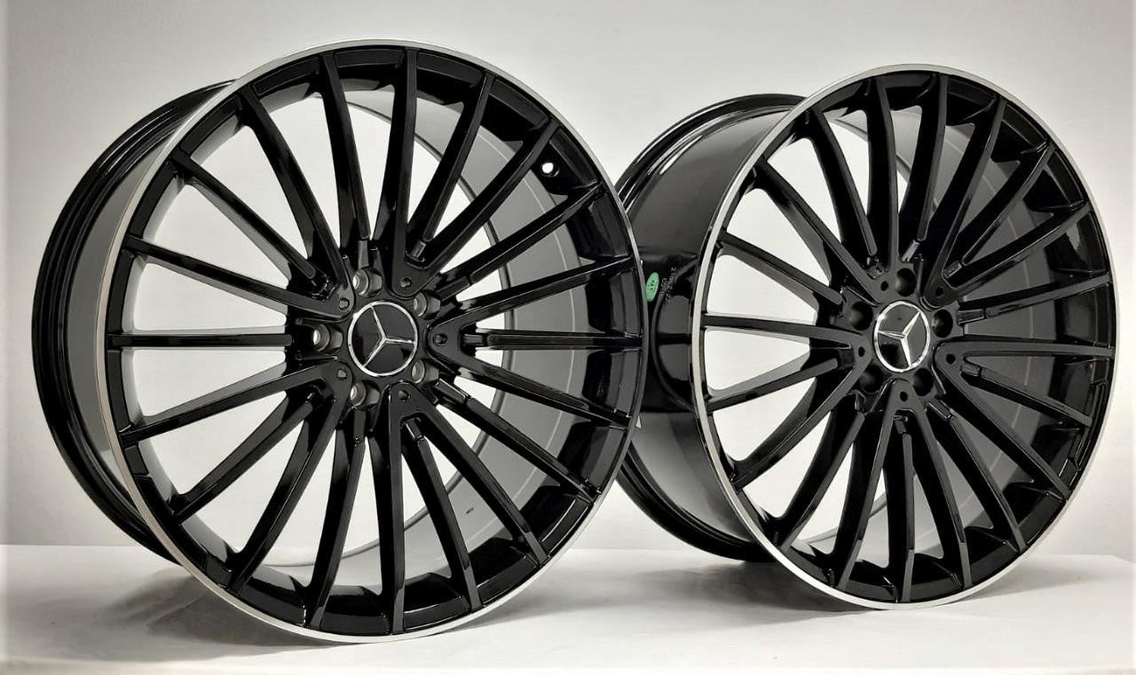 20'' wheels for Mercedes E300 4MATIC SEDAN 2017-19(Staggered 20x8.5/9.5)
