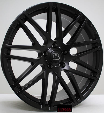 22" wheels for Mercedes GL350 2010-16 22x10 5X112