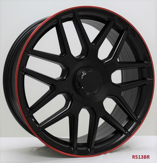 20'' wheels for Mercedes S450 SEDAN 2018 & UP (Staggered 20x8.5/9.5)