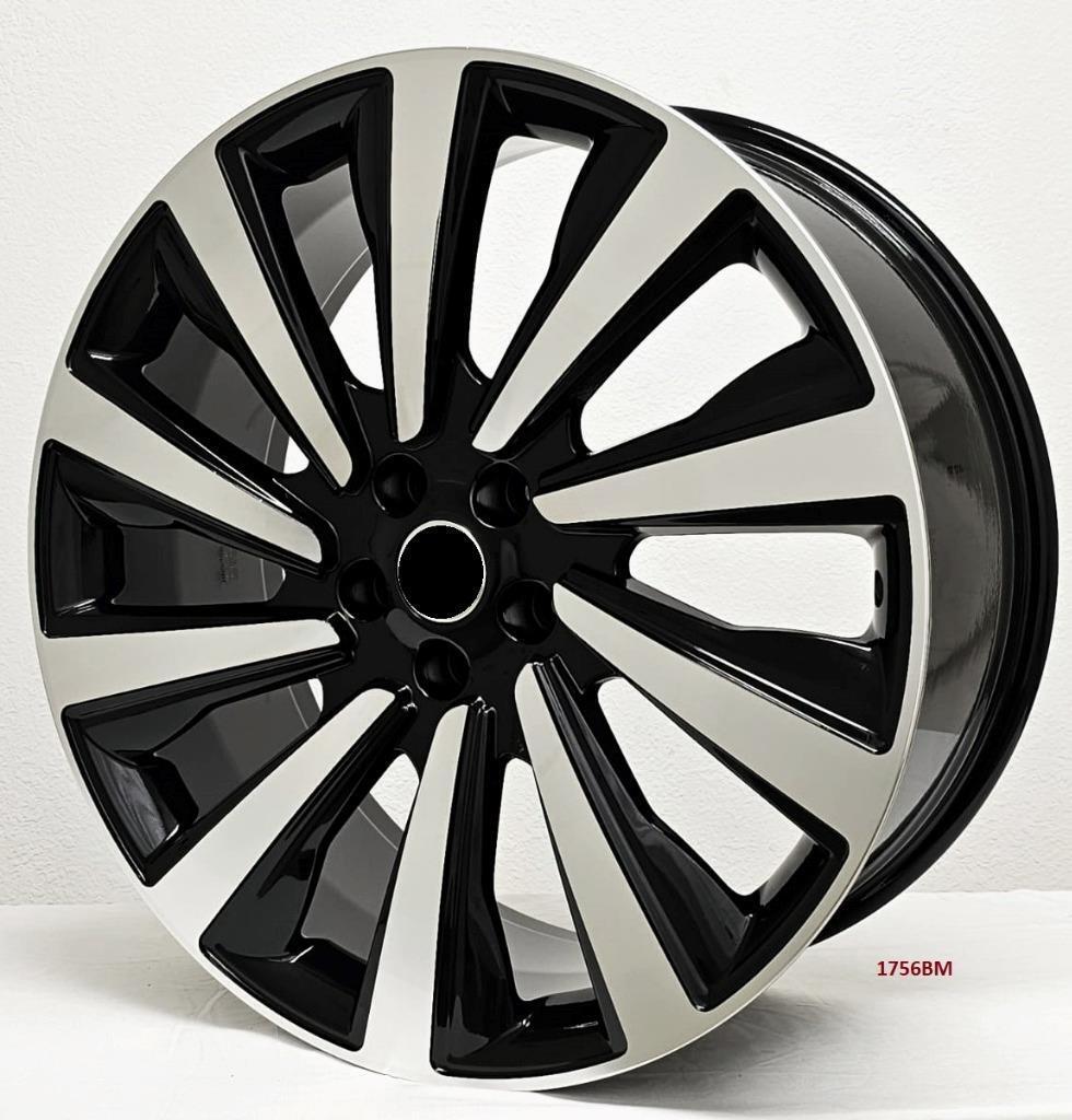 22" wheels for RANGE ROVER FULL SIZE P530 SE (2023 & UP) 5x120 22x9.5