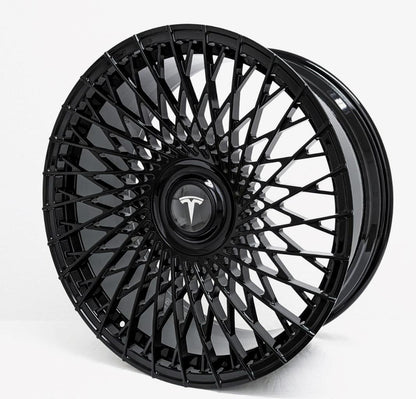 22" FORGED wheels for TESLA MODEL X 90D 2015-17 (staggered 22x9"/22x10")