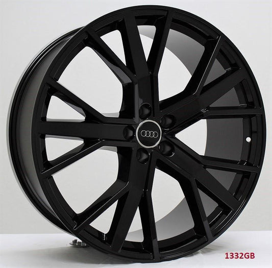 22'' wheels for AUDI Q8 3.0 PREMIUM PLUS 2019 & UP 5x112 22x9.5 +31mm