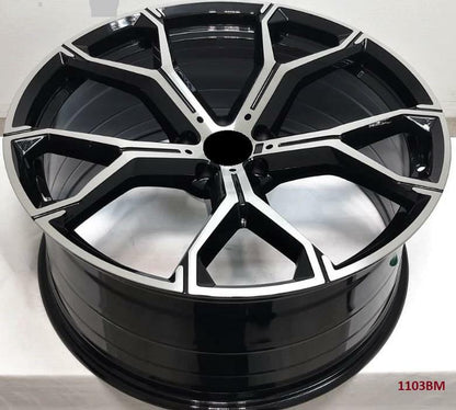 21'' wheels for BMW X5 S Drive 35i Base luxury M Sport 2014-18 (21x9.5/10.5")