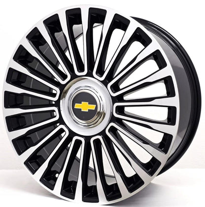22'' FLOW FORGED wheels for CHEVY SUBURBAN 2007-20 22x9.5" 6x139.7