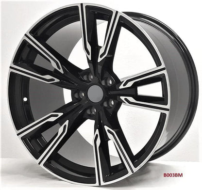 20'' wheels for BMW X6 X Drive 40i 2020 & UP (20x10/20x11") 5x112