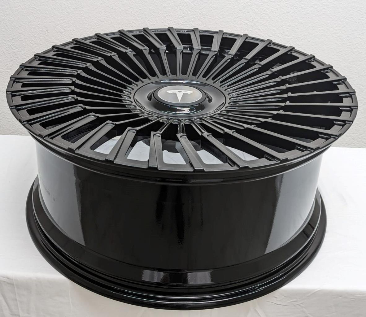 22" FORGED wheels for TESLA MODEL X 75D 2015 & UP (staggered 22x9"/22x10")