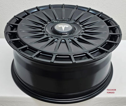 21" FORGED wheels for TESLA MODEL S PERFORMANCE 2019 & UP (21x8.5"/21x9) 5x120