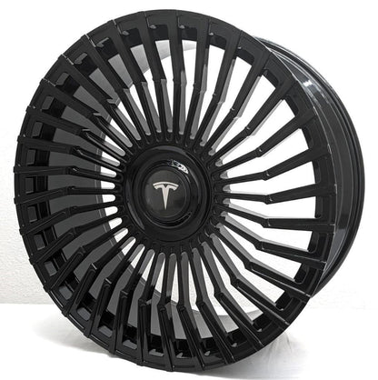 22" FORGED wheels for TESLA MODEL X PERFORMANCE 2019 & UP staggered 22x9"/22x10"
