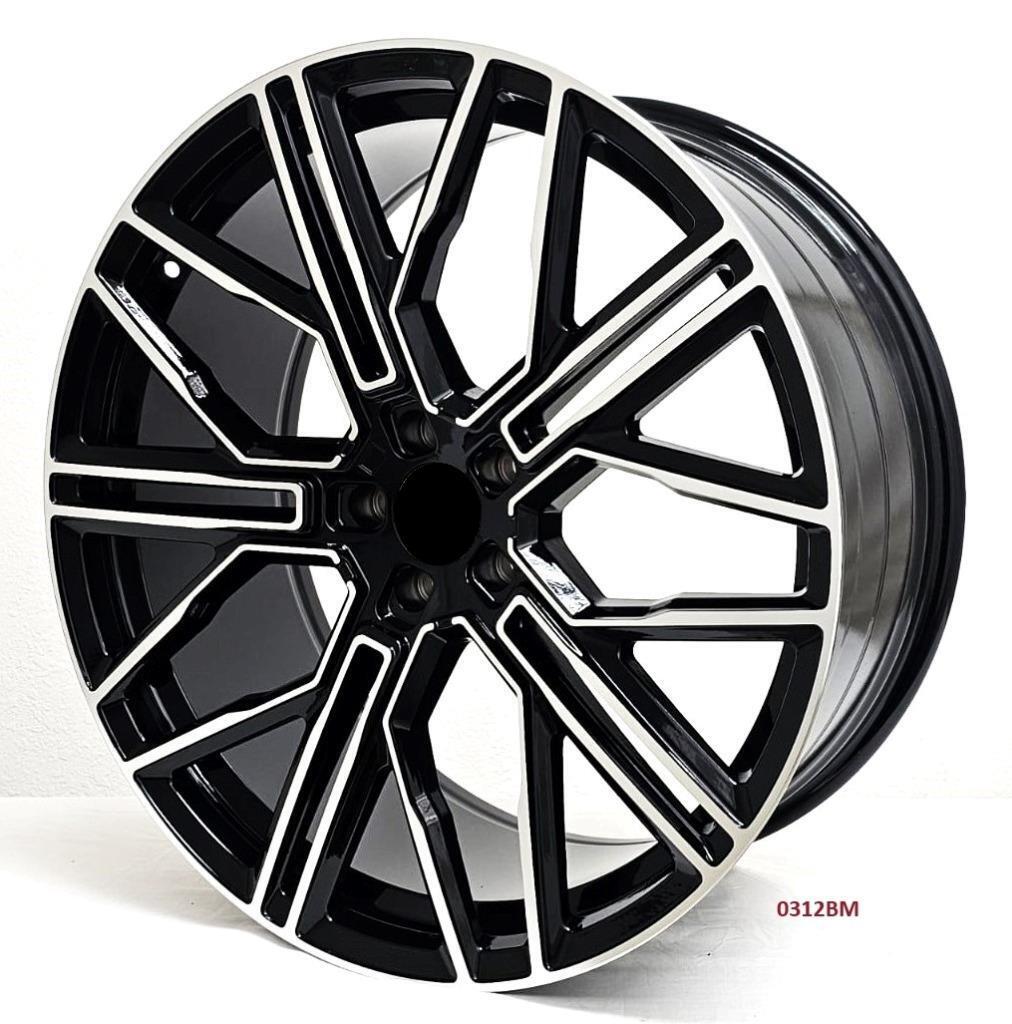 22'' wheels for BMW X6 M50i 2020 & UP 22x9.5/10.5" 5x112