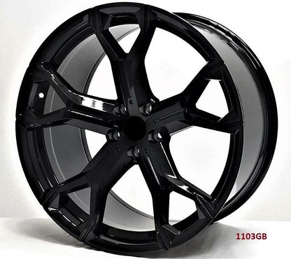 22'' wheels for BMW X6 S Drive 35i Base 2015-19 22x9.5/10.5" 5x120