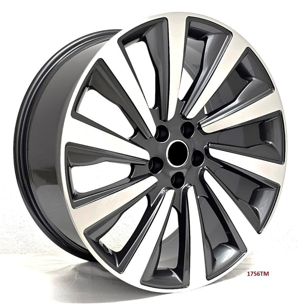 22" wheels for RANGE ROVER SPORT P400 SE (2023 & UP) 5x120 22x9.5