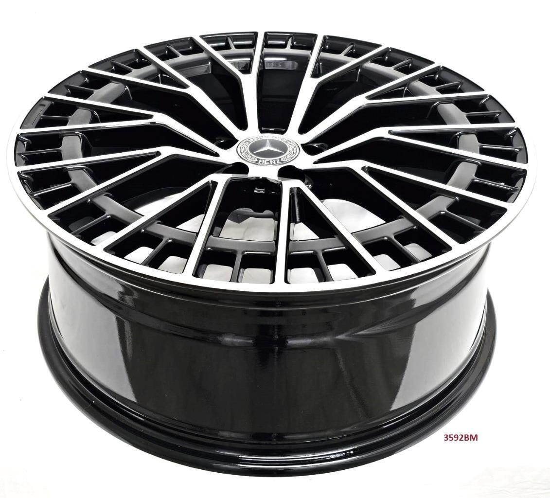 22'' Wheels for Mercedes S580 4MATIC SEDAN 2021 & UP (22x9/10.5") 5x112