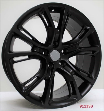 20'' wheels for JEEP GRAND CHEROKEE SRT8 4WD 2006-10 20x9"/20x10" SATIN BLACK