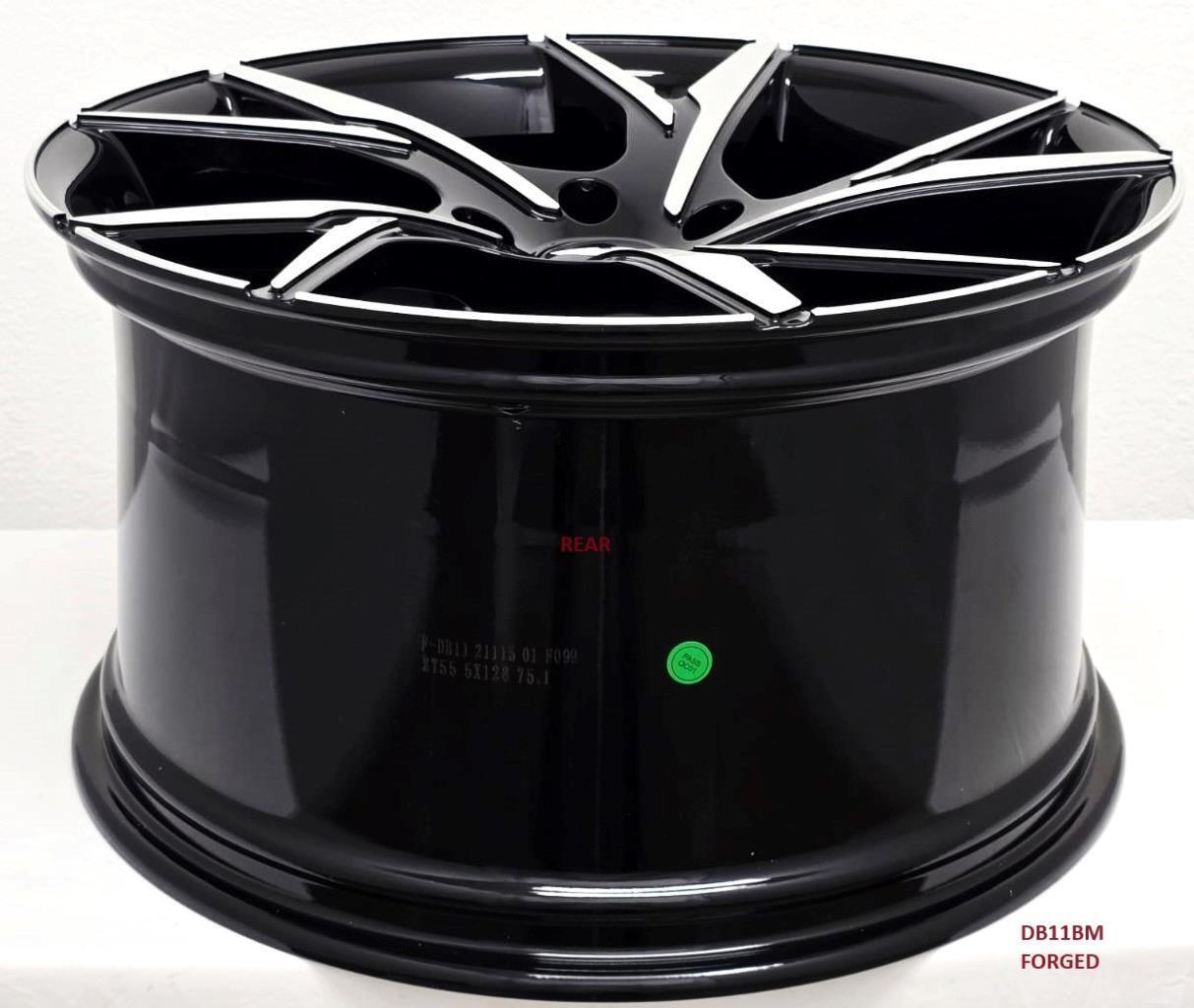 21'' FORGED wheels for ASTON MARTIN DB11 4.0 TWIN TURBO 2016 & UP (21x9.5/11.5")
