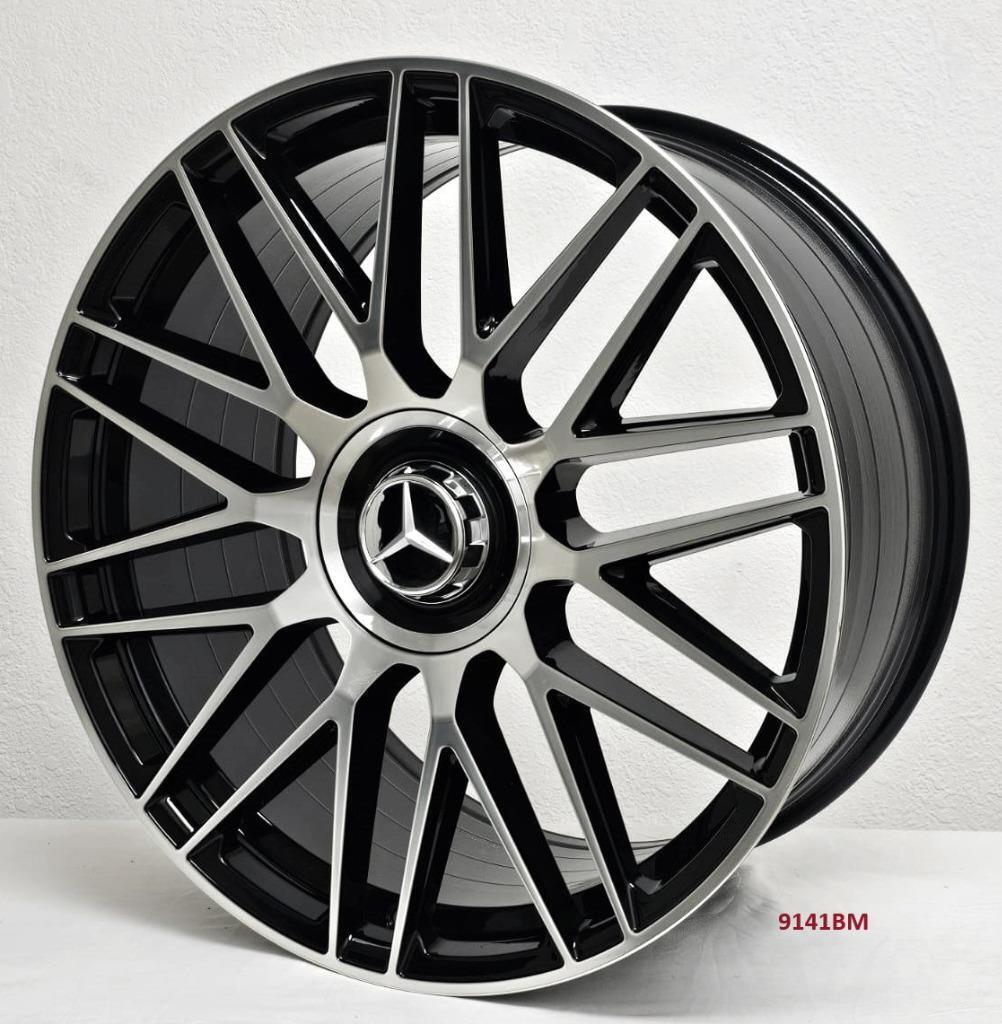 22" FLOW-FORGED wheels for Mercedes GLS63 AMG SUV 2021 & UP 22x9.5/11.5"