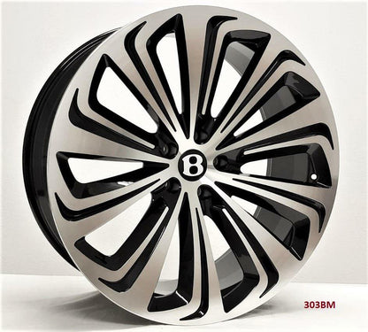 24'' FORGED wheels for BENTLEY BENTAYGA SPEED 2020 TO 2022 24x10 5x130