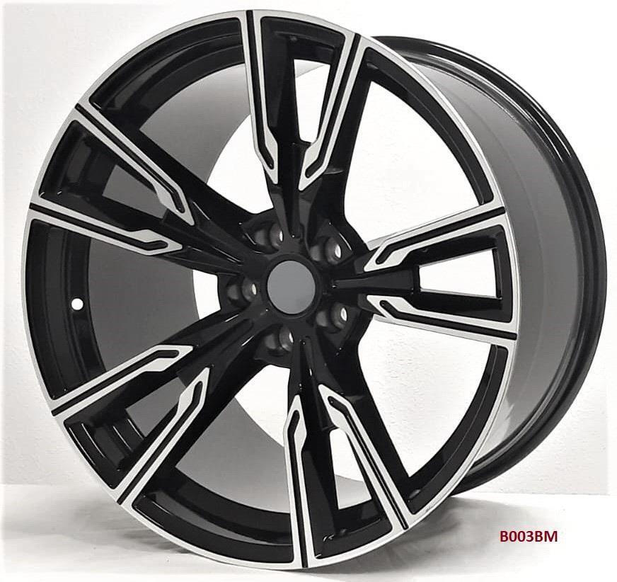 20'' wheels for BMW X5 X Drive 40i 2019 & UP (20x10/20x11") 5x112