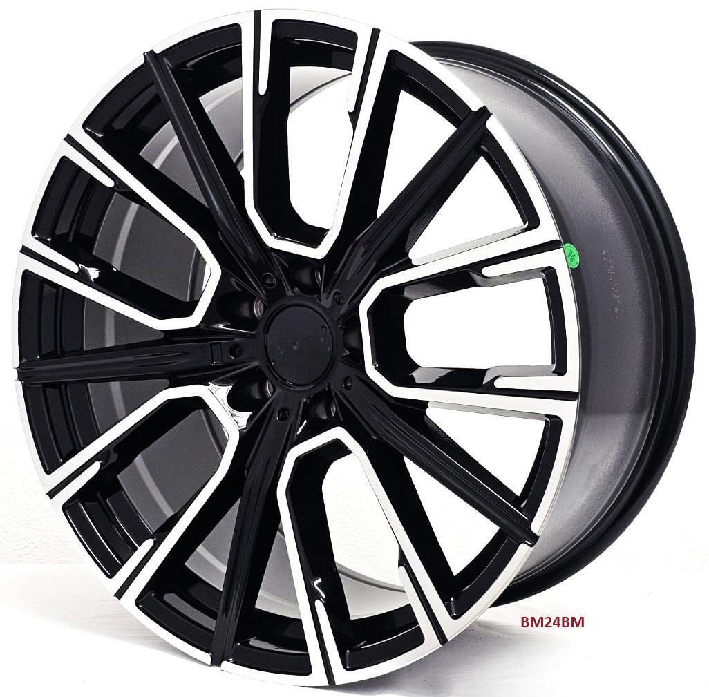 20'' wheels for BMW 528i, 528i X-DRIVE 2012-16 5x120 20x8.5/9.5"