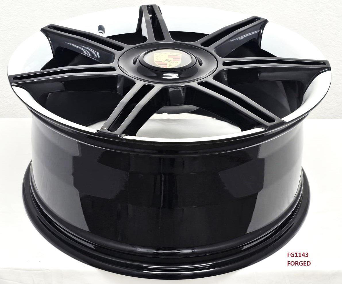 20'' FORGED wheels for PORSCHE TAYCAN 4S CROSS TURISMO 2021&UP 20X9/11"White lip