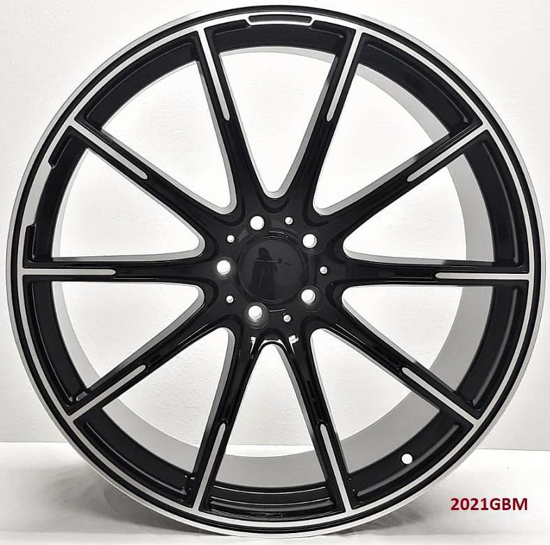 20'' wheels for Mercedes E350 4MATIC SEDAN 2020 & UP 20x8.5/9.5" 5x112