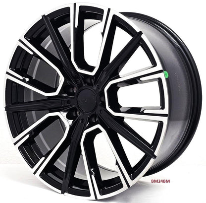 20'' wheels for BMW 740i, 740Li, 750i, 750Li, 760Li 2009-15 5x120 20x8.5/9.5"