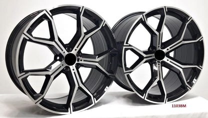 21'' wheels for BMW X5 X Drive 35i Base luxury M Sport X line 2014-18 5x120