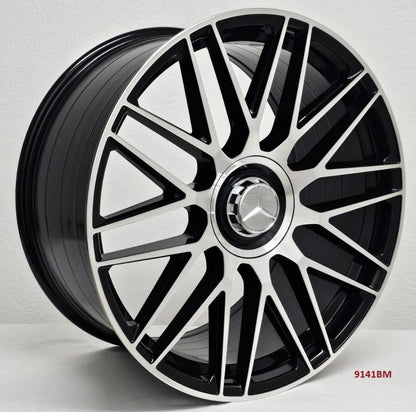22" FLOW-FORGED wheels for Mercedes GLS450 4MATIC SUV 2020 & UP 22x9.5/11.5"