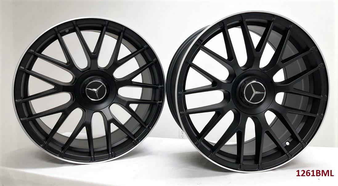 20'' wheels for Mercedes E400 4MATIC WAGON 2018 & UP (Staggered 20x8.5/9.5)