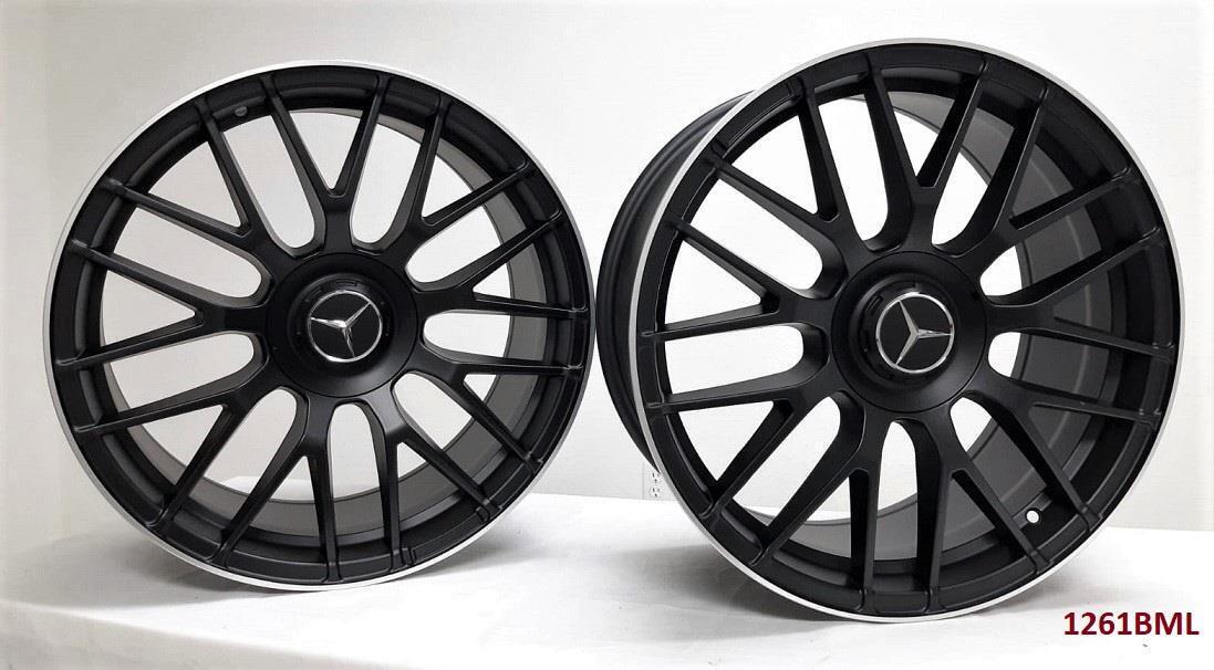 19'' wheels for Mercedes S550 STANDARD, SPORT 2007-13 19x8.5"/9.5" 5x112