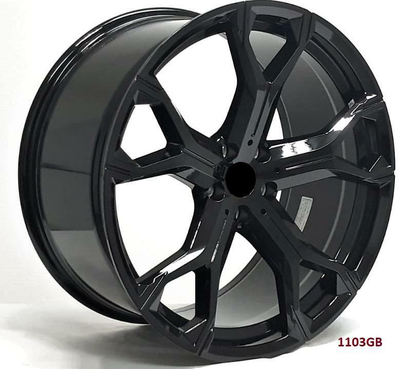 21'' wheels for BMW X6 M50i 2020 & UP 21x9.5/10.5" 5x112