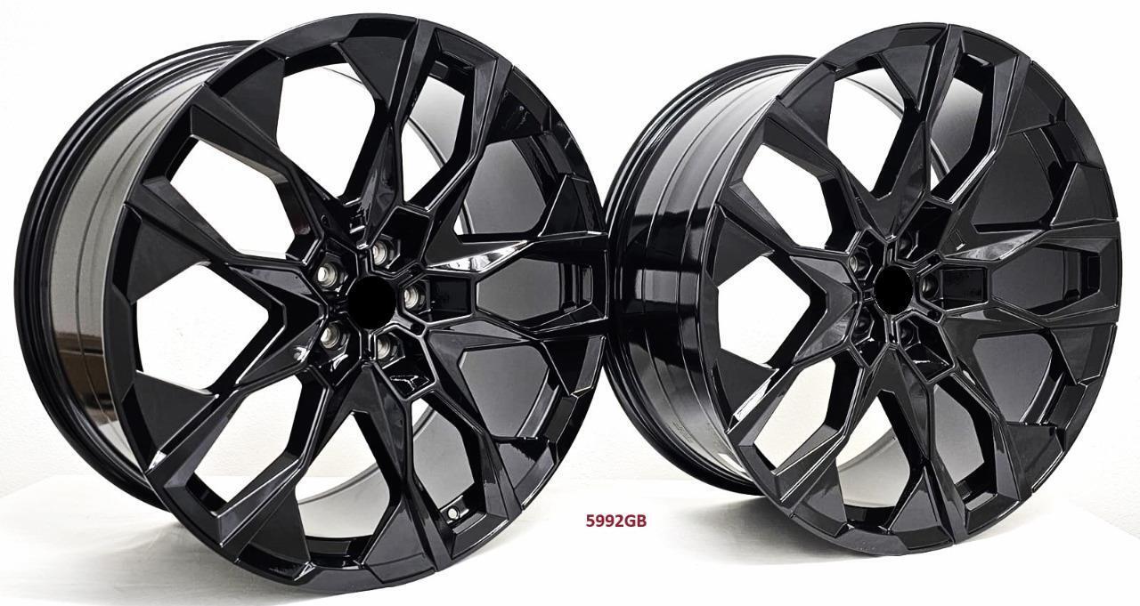 22'' wheels for BMW X6 M50i 2020 & UP 22x9.5/10.5" 5x112