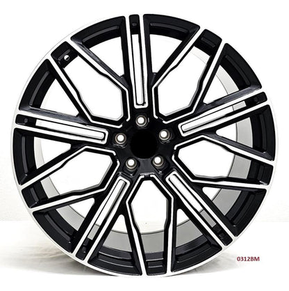 22'' wheels for BMW X6 S Drive 40i 2020 & UP 22x9.5/10.5" 5x112
