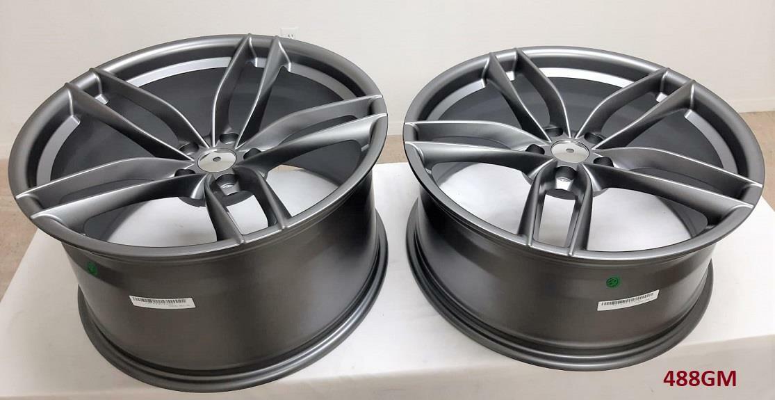 20'' FORGED wheels for Ferrari 488 Spider 2016 & UP 5x114.3 staggered 20x9/20x11