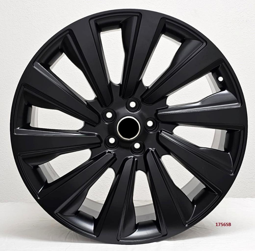 22" wheels for RANGE ROVER FULL SIZE P550e AWD (2024 MODEL) 5x120 22x9.5