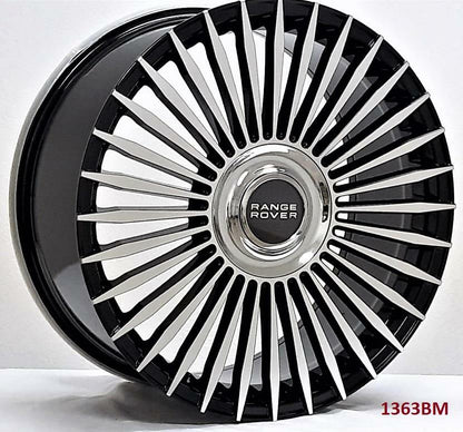 22" Flow FORGED wheels for RANGE ROVER HSE, SUPERCHARGED 2003-2021 22x9.5