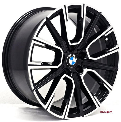 20'' wheels for BMW 528 535 550 XDRIVE 2012-16 5x120 (staggered 20x8.5/9.5)