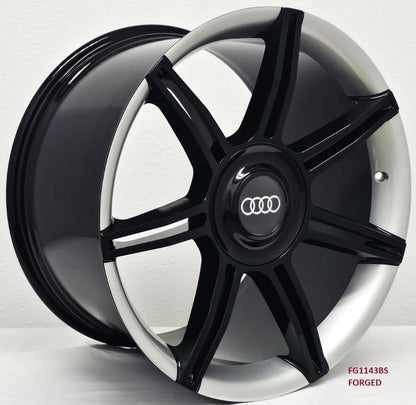 21'' FORGED wheels for AUDI E-TRON GT PREMIUM PLUS 2022 & UP (21X9.5/21x11.5")