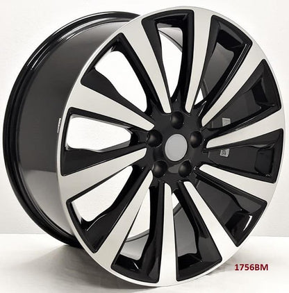 22" wheels for RANGE ROVER FULL SIZE P530 SV FIRST EDITION (2023 MODEL) 5x120