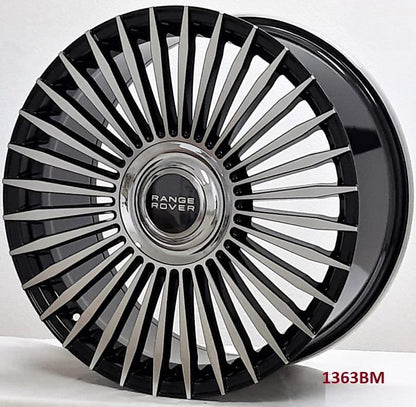22" wheels for RANGE ROVER FULL SIZE P530 SE (2023 & UP) 5x120 22x9.5