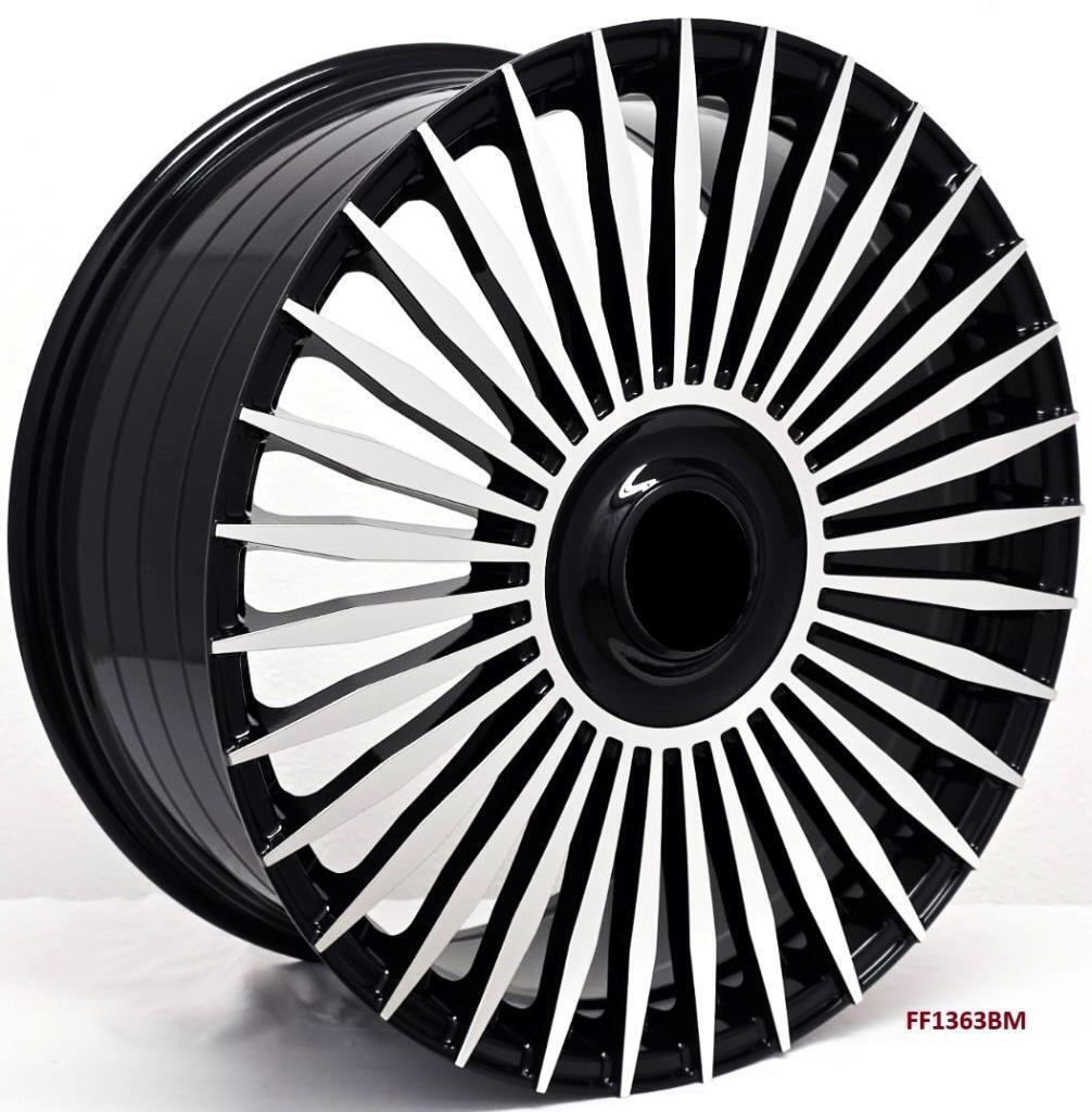 24" FLOW FORGED wheels for ROLLS ROYCE PHANTOM 2018 & UP 24x10 5x112