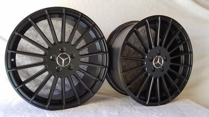 20'' wheels for Mercedes S-CLASS COUPE S550 S600 S63 S65 (Staggered 20x8.5/9.5)