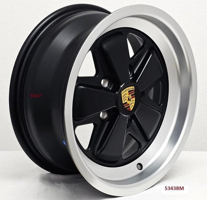 16'' wheels for PORSCHE 911 (930) 3.0 CARRERA 1975-1989 (16x7"/16x8")