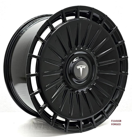 22" FORGED wheels for TESLA MODEL X LONG RANGE PLUS 2020&UP(staggered 22x9"/10")